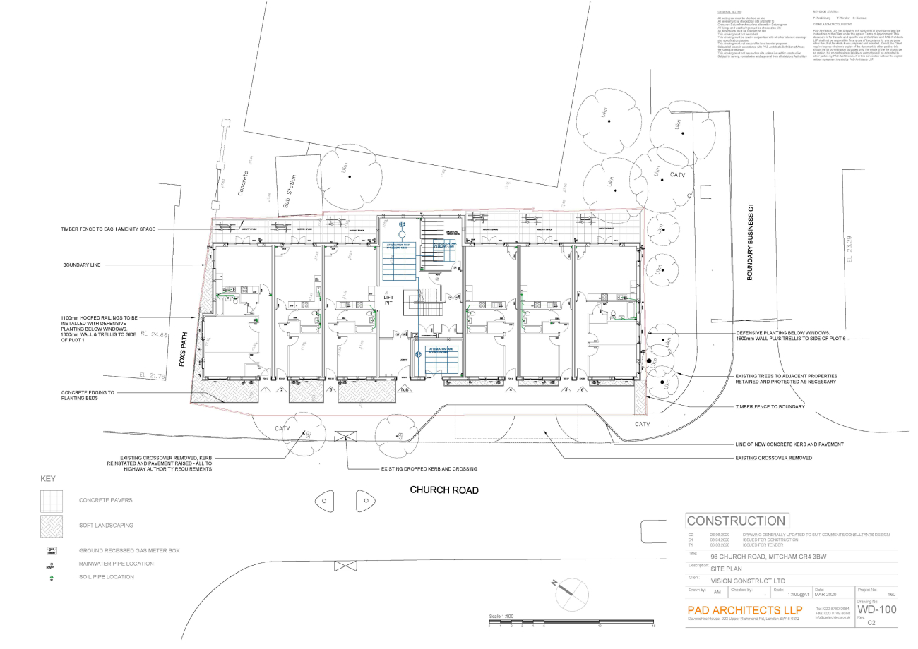 Hydevale SE10 Site Plan 1